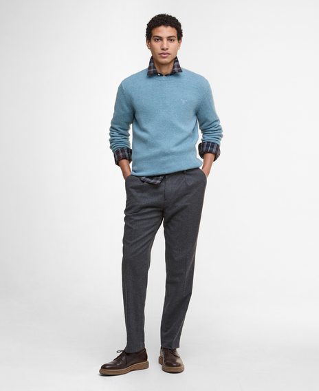 Barbour Covent Crew Neck Jumper — Bluestone