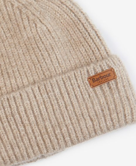 Barbour Pendle Beanie — Light Trench