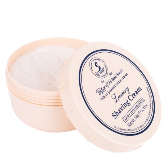 Taylor of Old Bond Street — St James Luxury Shaving Cream (150 g)