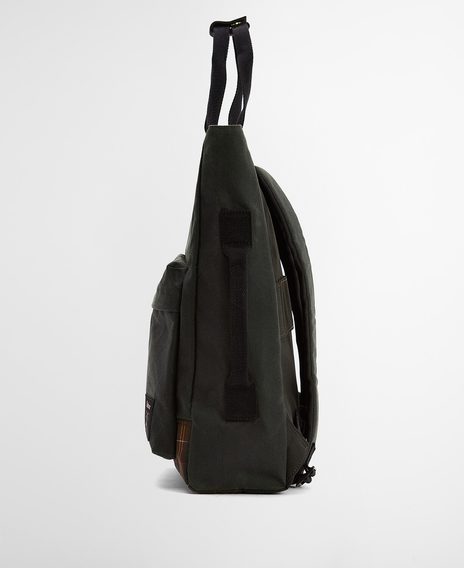 Barbour Field Wax Backpack — Sage
