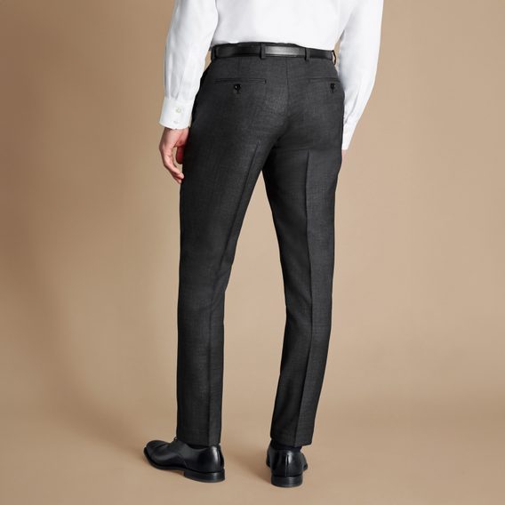 Charles Tyrwhitt Ultimate Performance Suit Trousers — Charcoal