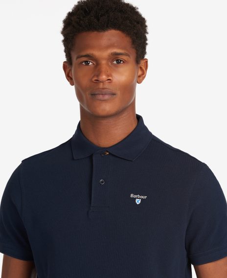 Barbour Sports Polo Shirt — Navy