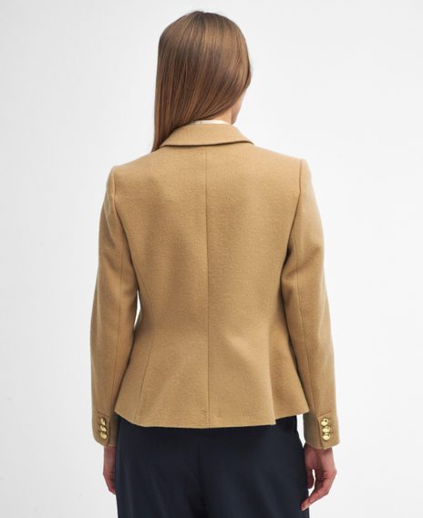 Barbour Darly Military Blazer — Camel