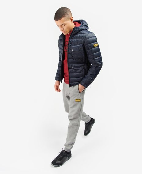 Barbour International Racer Ouston Hooded Quilted Jacket