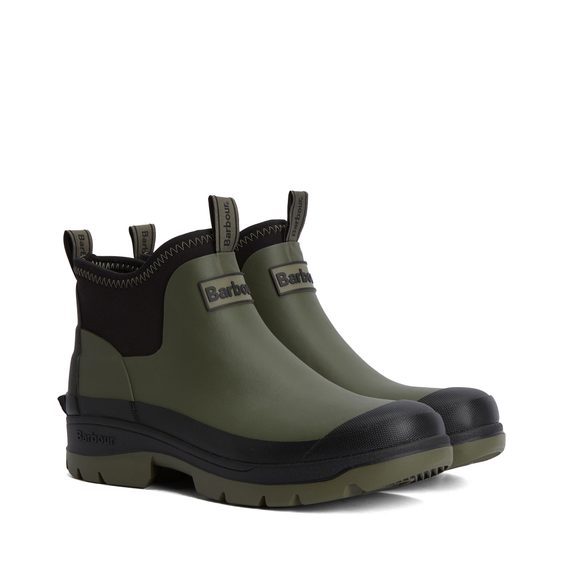 Barbour Ridge Wellingtons — Uniform Green