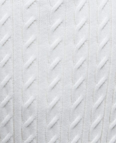 Barbour Hartland Knitted Polo Jumper — Cloud