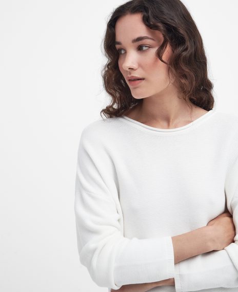 Barbour Marine Knitted Jumper — Cloud