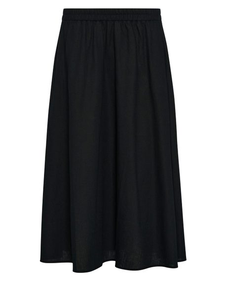 Barbour Elsie Midi Skirt — Black