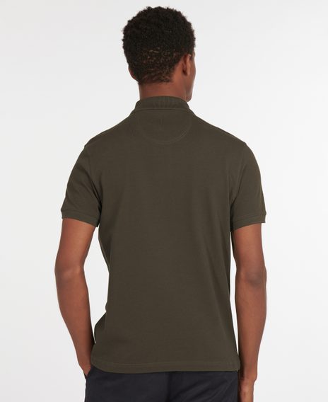 Barbour Sports Polo Shirt — Olive