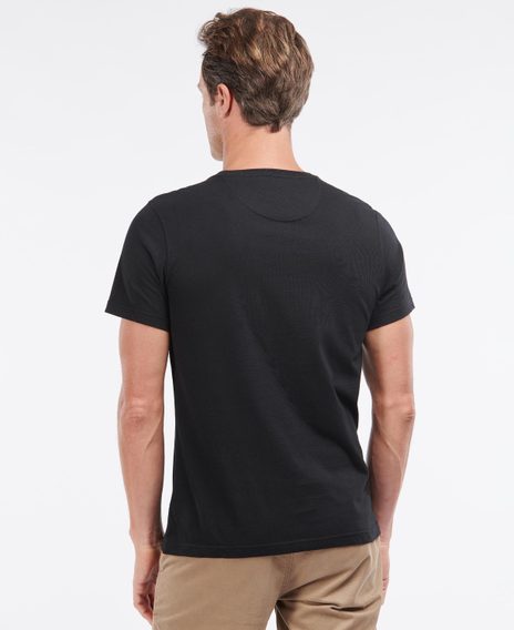 Barbour Essential Sports T-Shirt — Classic Black