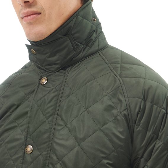 Barbour Ashby Polarquilt Jacket — Sage