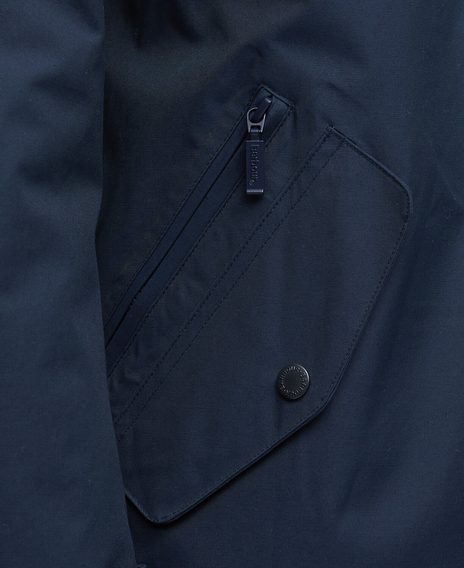 Barbour Chelsea Waterproof Mac — Navy