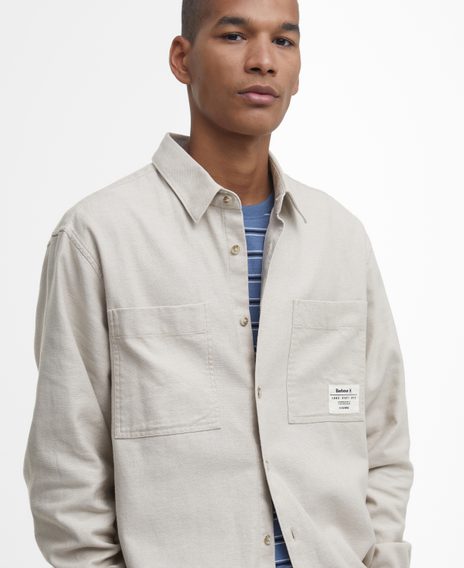 Barbour Angelo Relaxed Long-Sleeved Shirt — Mist