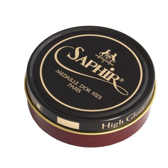 Восък за обувки Saphir Wax Polish - махагон (50 мл)