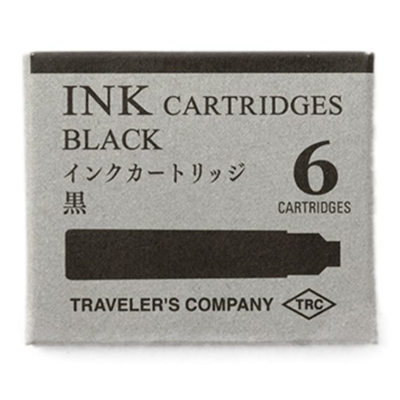 TRAVELER'S Ink Cartridges — Black (6 ks)