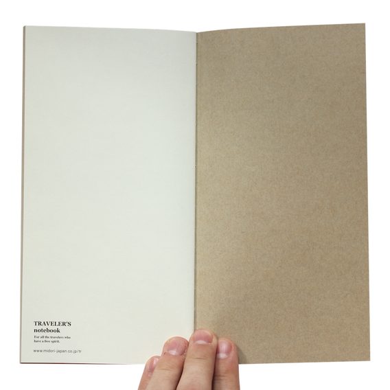TRAVELER'S 014 — Kraft Paper Notebook