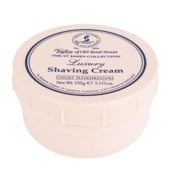 Taylor of Old Bond Street — St James Luxury Shaving Cream (150 g)