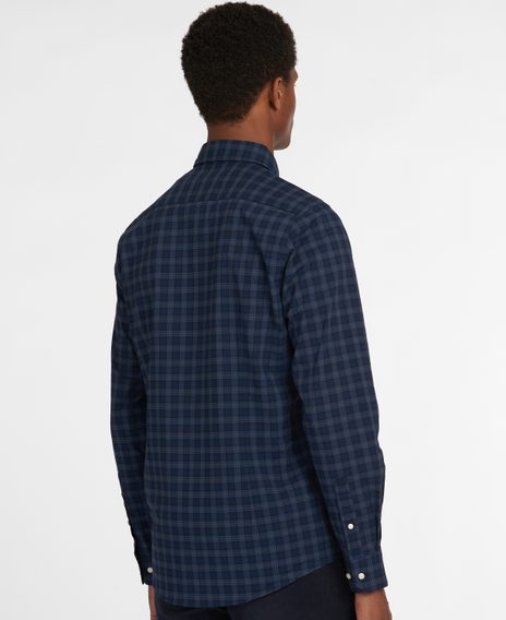 Barbour Lomond Tailored Shirt — Midnight Tartan