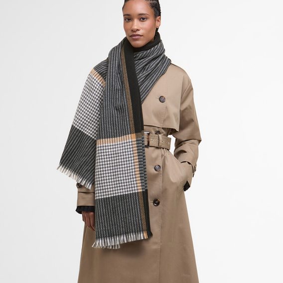 Barbour Melody Check Scarf