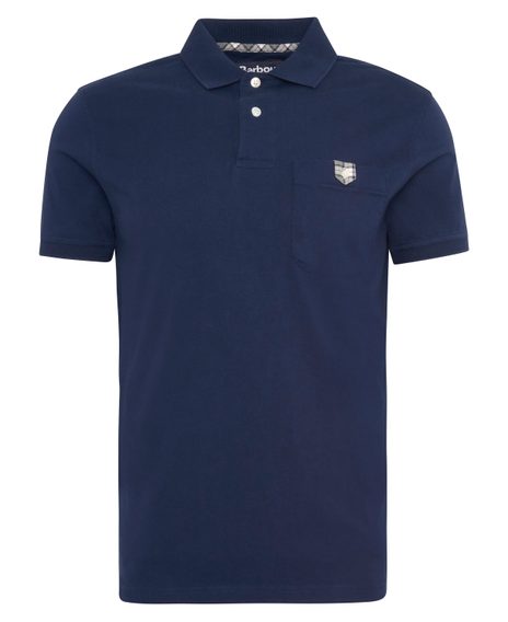 Barbour Tothill Tailored Fit Polo Shirt — Navy