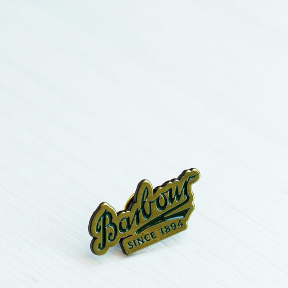Barbour South Shields Logo Pin