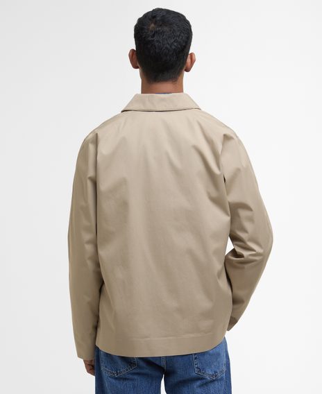 Barbour Short Rokig Waterproof Jacket — Washed Stone