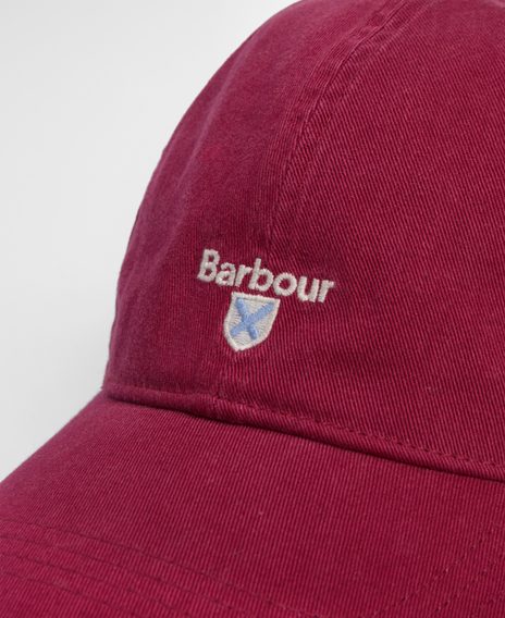 Barbour Cascade Sports Cap — Washed Raspberry