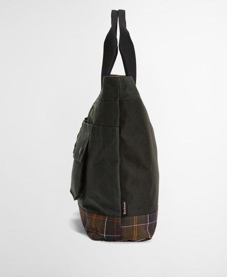 Barbour Field Wax Tote Bag