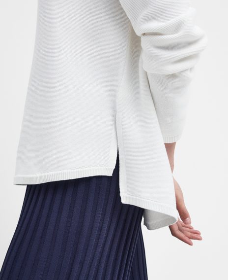 Barbour Marine Knitted Jumper — Cloud