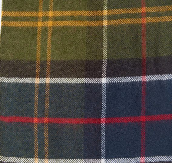 Barbour Yaxley Tartan Scarf — Classic Tartan