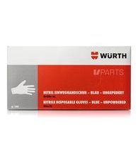 Wurth, Rokavice za enkratno uporabo iz nitrila, brez pudra, MODRA (XL) 100 kosov