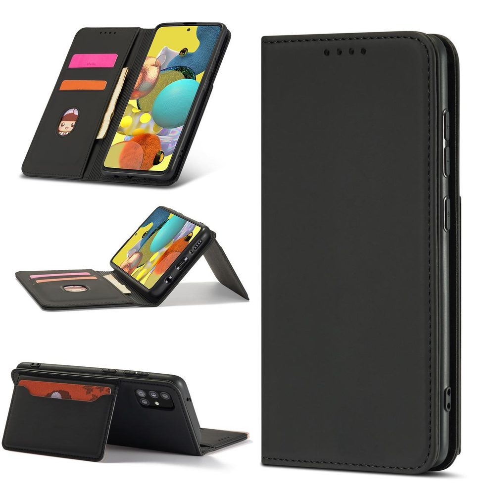 Husă Magnet Card Case, Xiaomi Redmi Note 11, Neagră