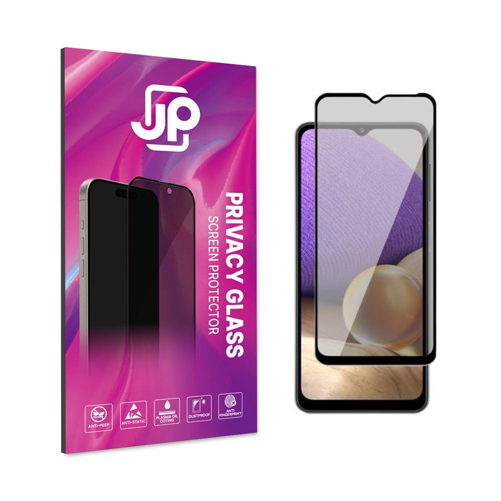 JP Privacy Edzett üveg, Samsung Galaxy A05s, fekete