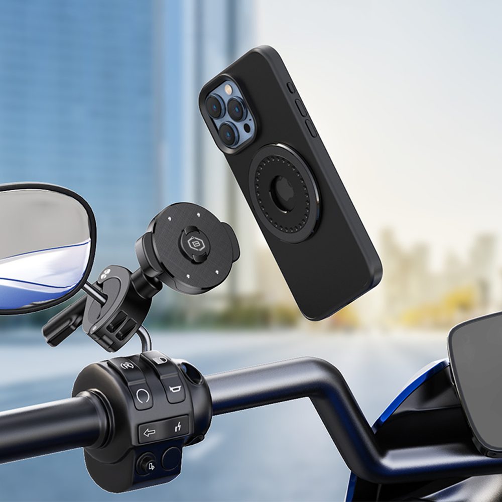 Blavec BV-03 Velo Quick Lock Magsafe Držiak na riadidlá, čierny