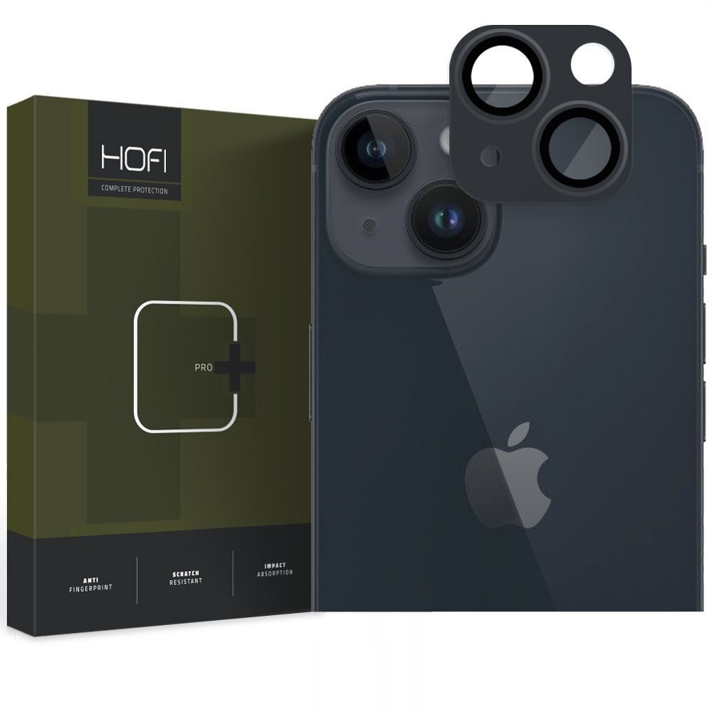 Hofi FullCam Pro+ Kaljeno Steklo Za Lečo, IPhone 15 / 15 Plus, črno
