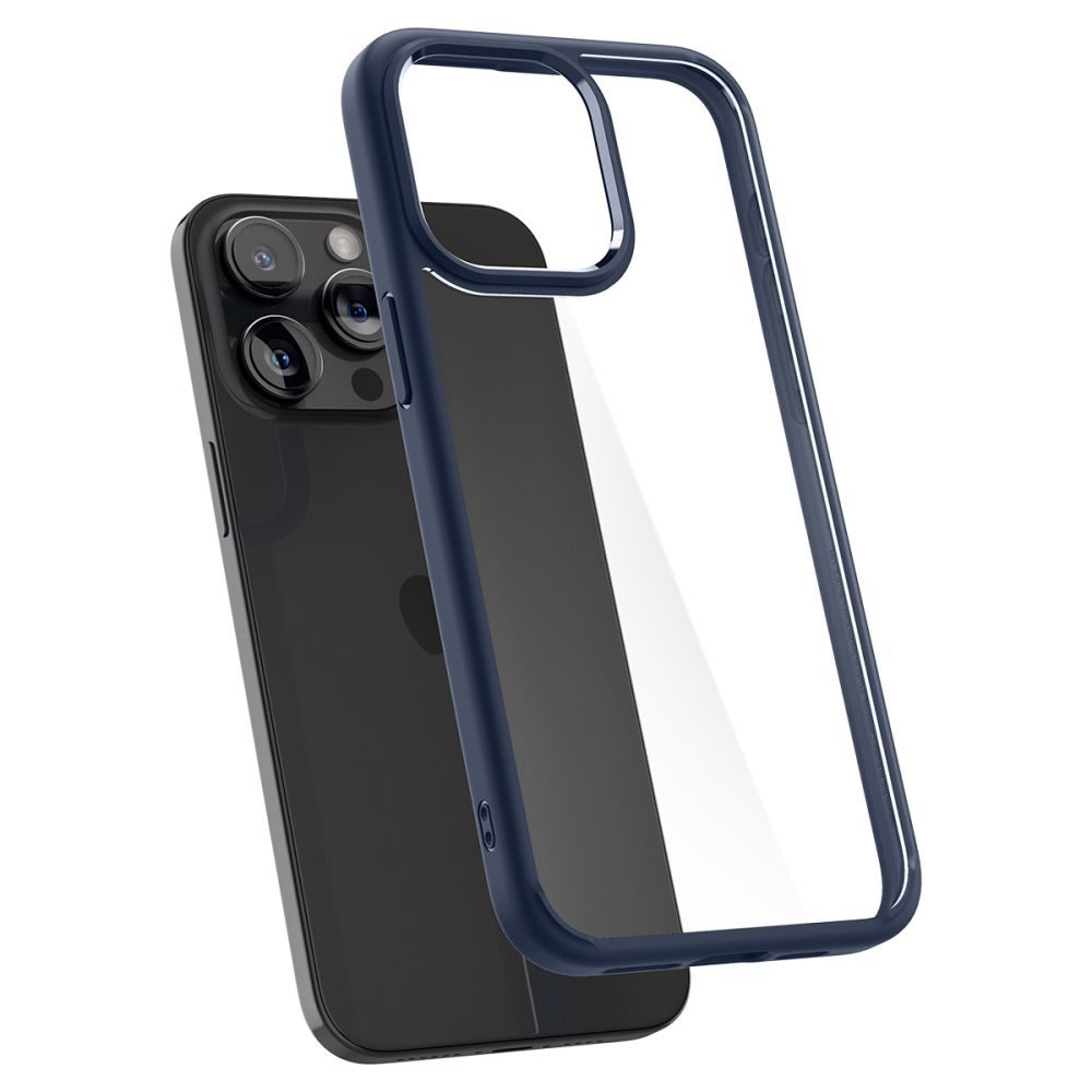 Spigen Ultra Hibrid Mobil Tok, IPhone 15 Pro, Kék