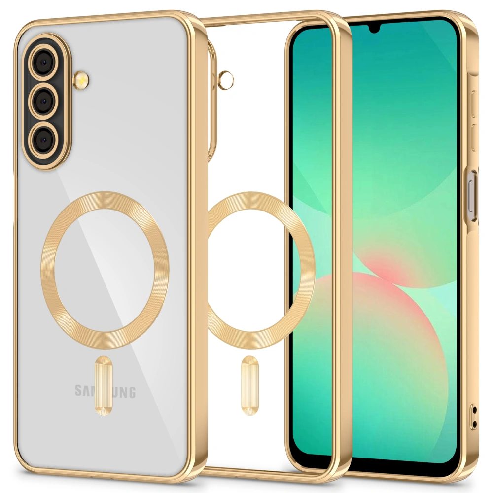 Tech-Protect MagFlex MagSafe Samsung Galaxy A26 5G, lesklá zlatá