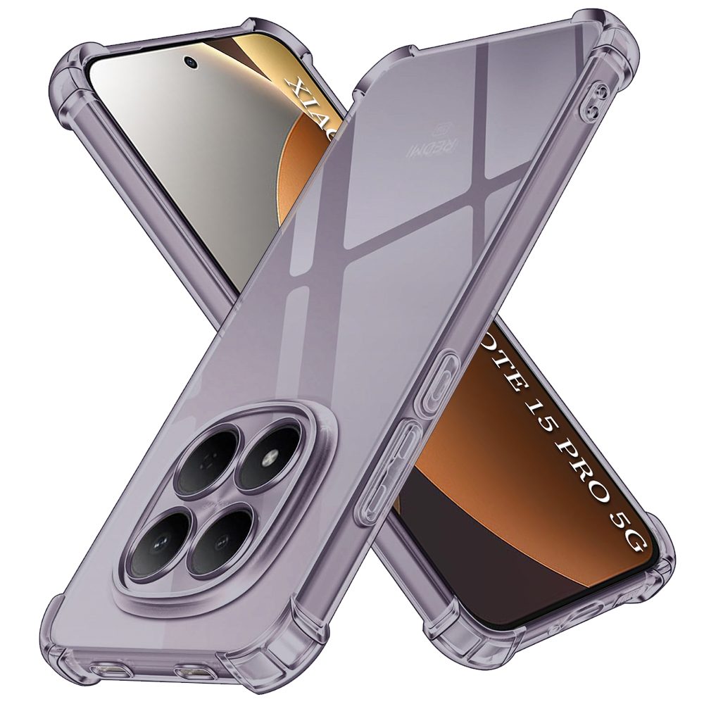 Levně Techsuit Shockproof obal, Xiaomi Redmi Note 15 Pro 5G, kouřově černý