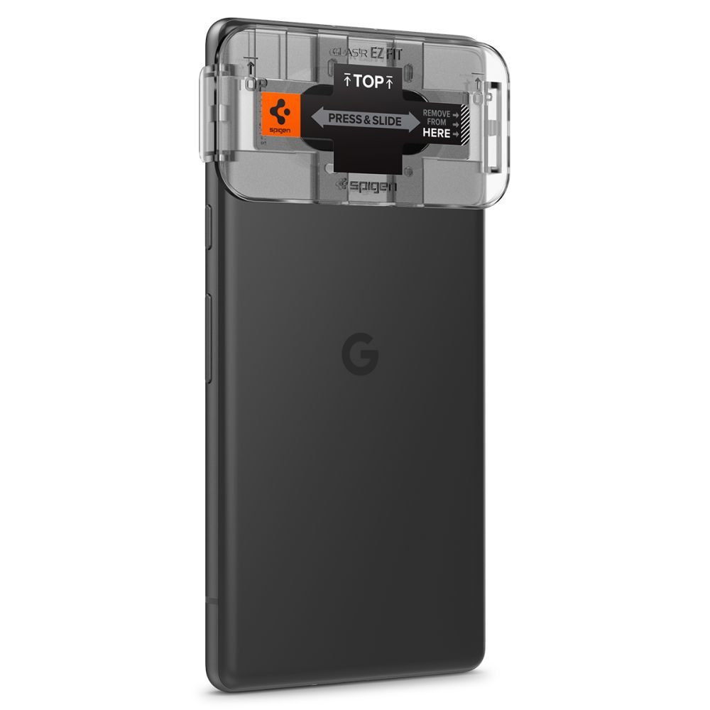 Spigen Optik.TR Ez Fit Ochrana Fotoaparátu, 2 Kusy, Google Pixel 7A, čierna