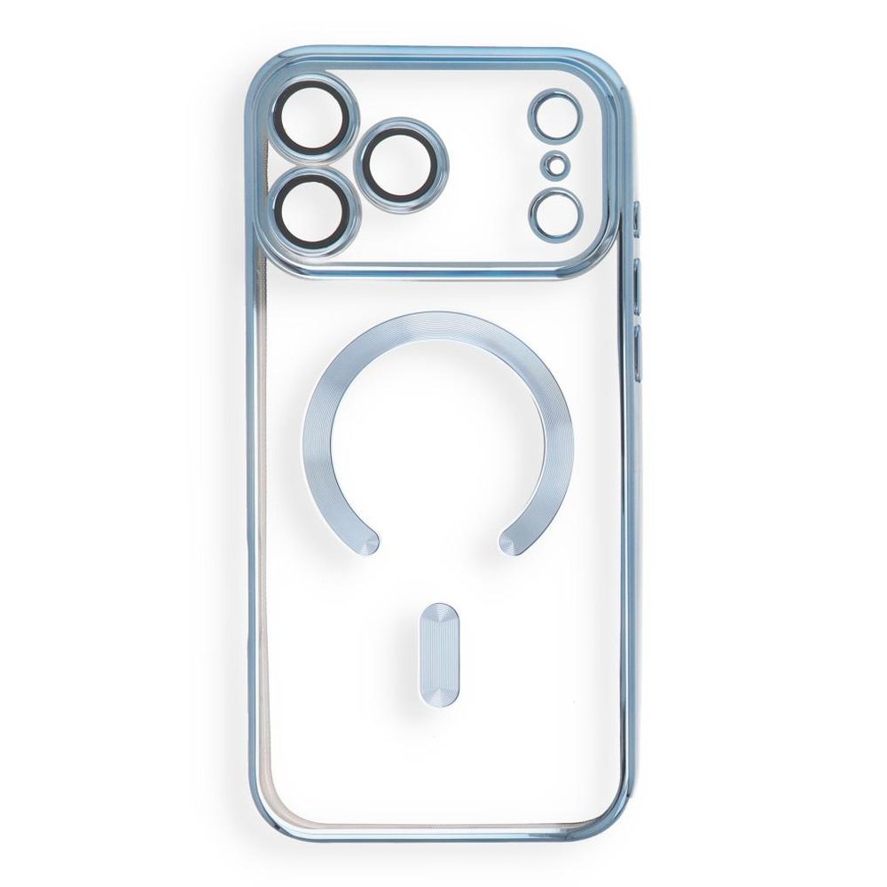 Electro Mag Cover cu MagSafe, iPhone 17 Pro Max / 18 Pro Max, albastru