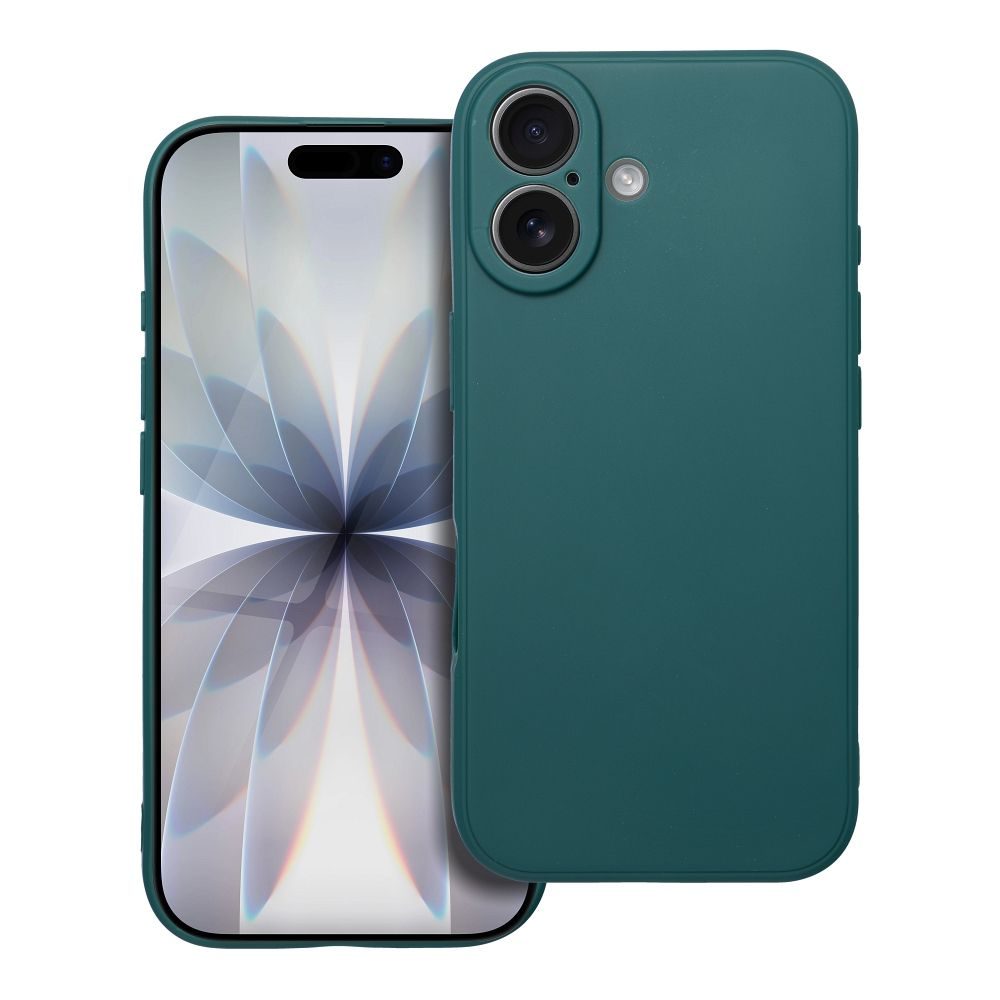 Levně Matt obal, iPhone 17, zelený