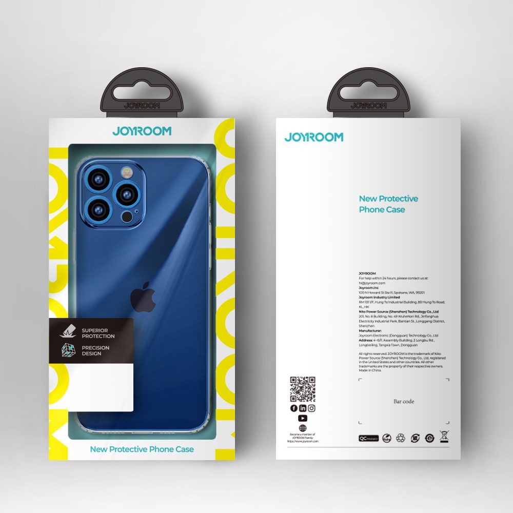 Carcasă Transparentă Joyroom T Case, IPhone 13 Pro Max