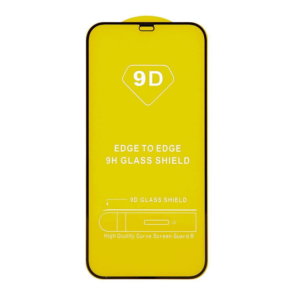 Folie Sticlă Securizată 9D Pentru Xiaomi Redmi Note 13 5G, Neagră