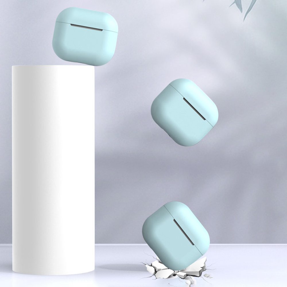 Silikónové Mäkké Púzdro Na AirPods 3, Rúžové (púzdro C)