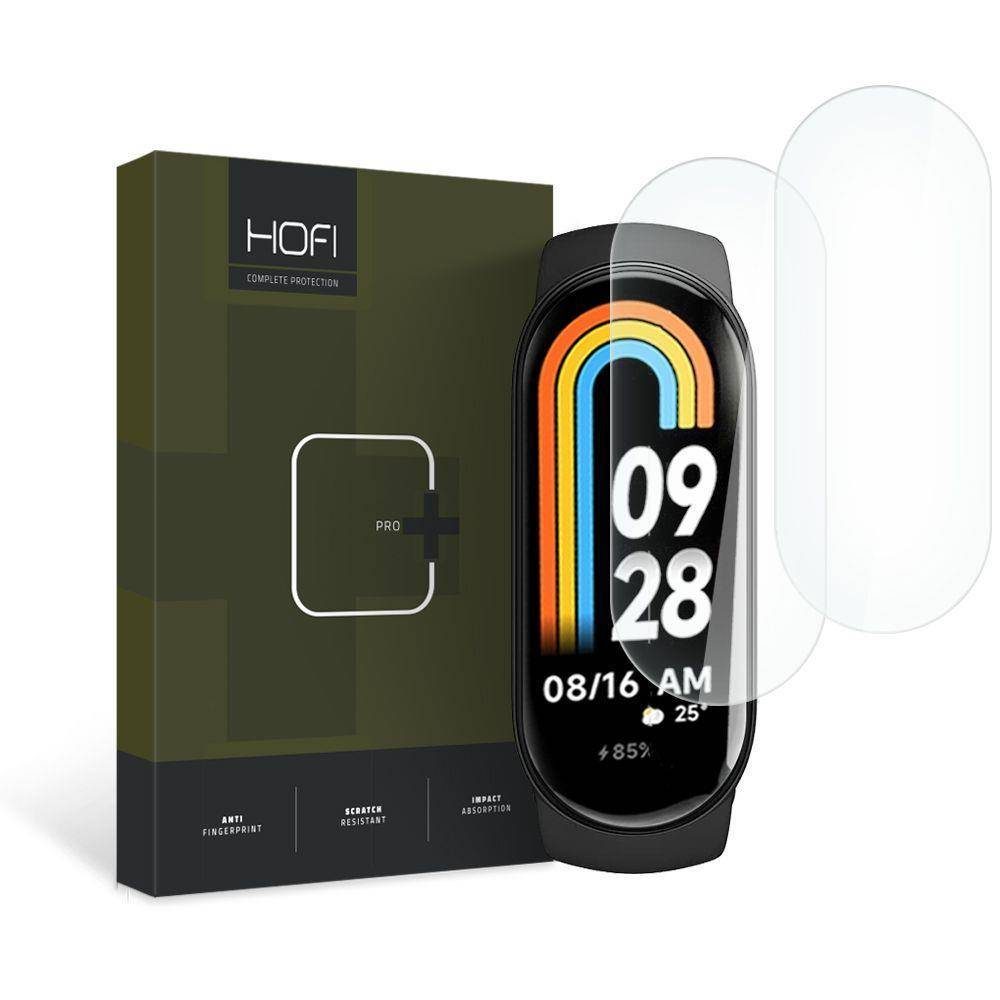 Hofi HydroFlex Pro+ Fólia 2 Db, Xiaomi Smart Band 8 / 8 NFC, átlátszó