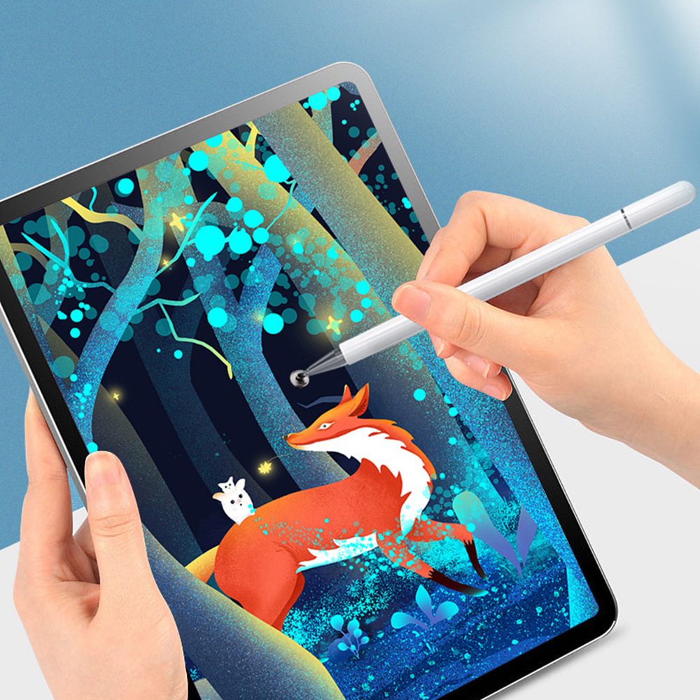 Techsuit Stylus Pen (JC04), Hliníková Zliatina, Android, IOS, Microsoft, Fialový