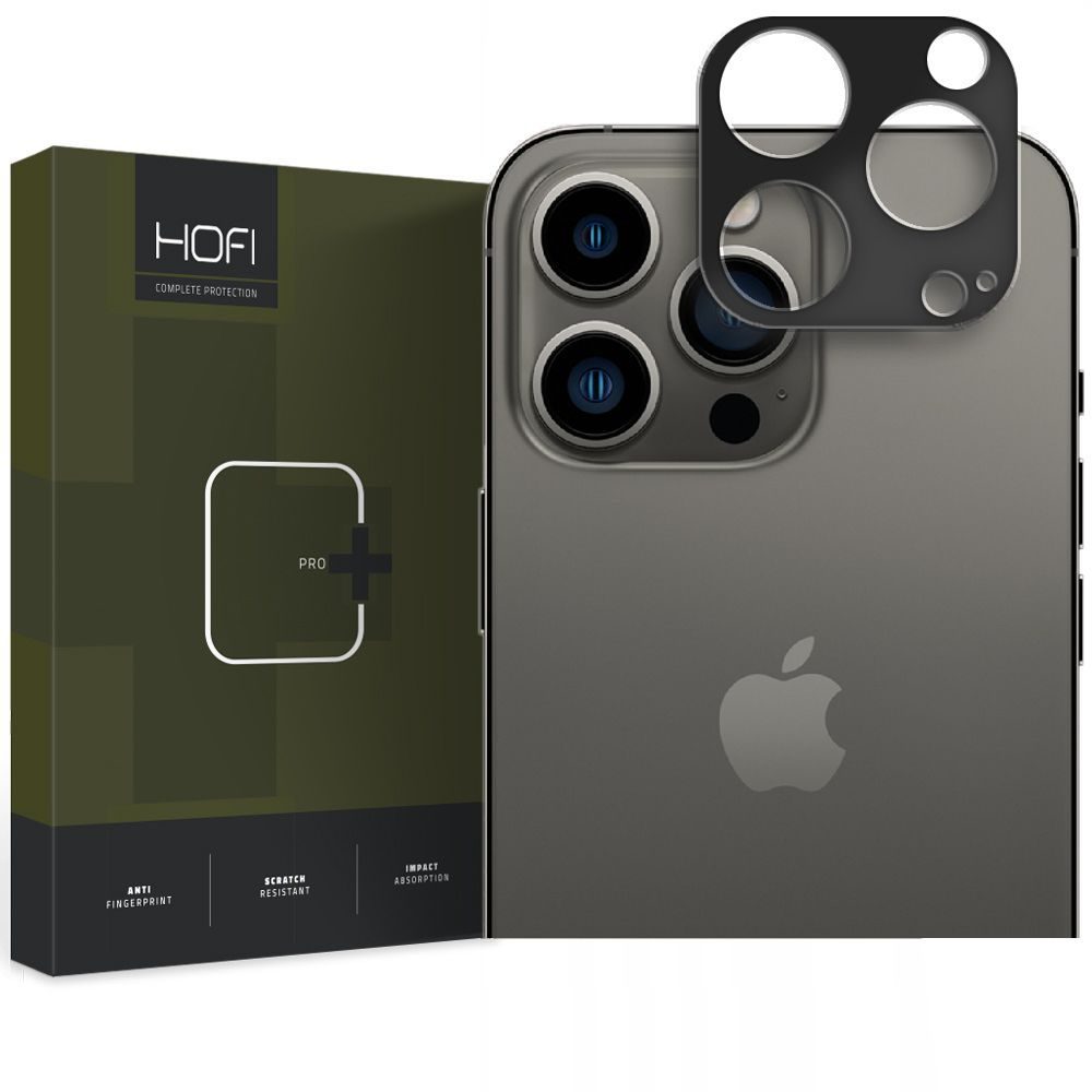 Hofi Alucam Capac Protector Pentru Camera Foto, IPhone 15 Pro / 15 Pro Max, Negru