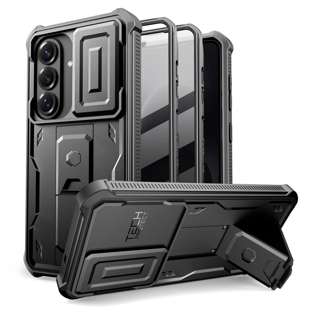 Levně Tech-Protect Kevlar Cam+ pouzdro, 2 kusy, Samsung Galaxy S26, černé