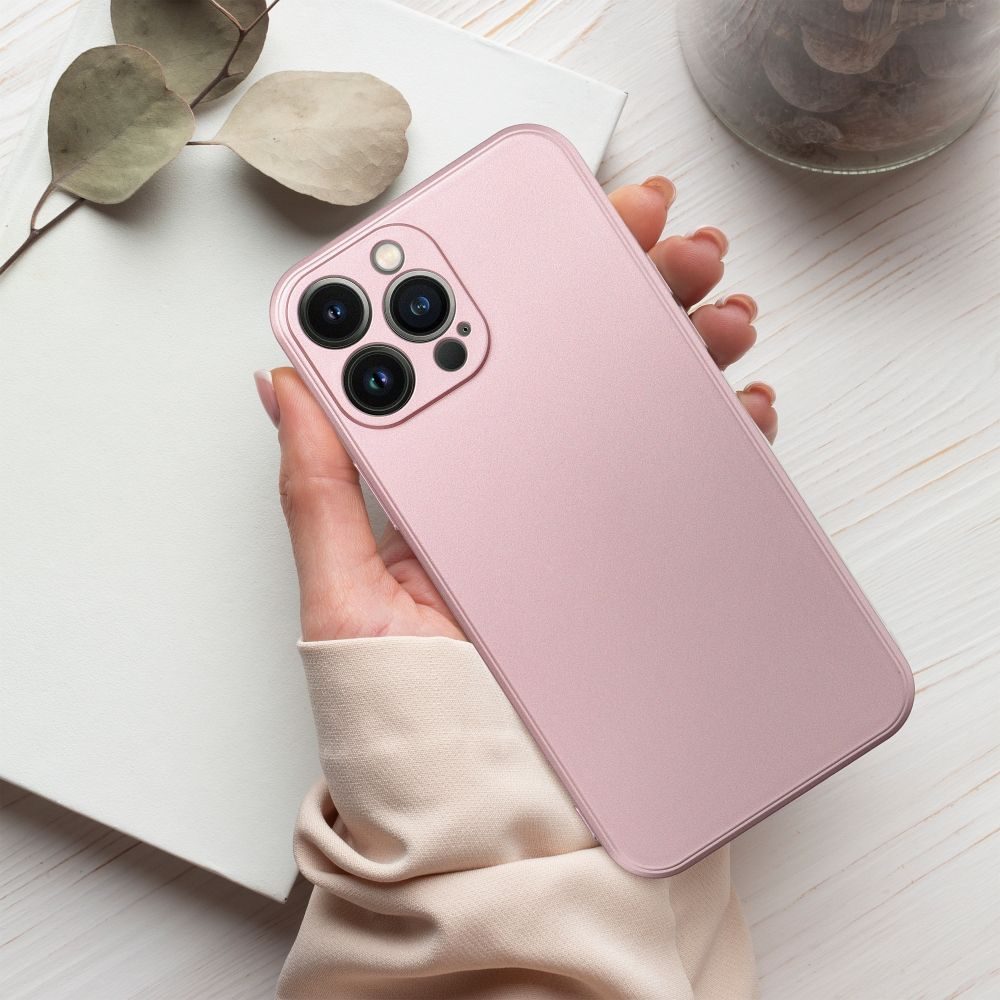 Metallic Obal, IPhone 15 Pro, Růžový