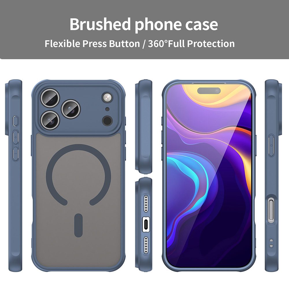 Techsuit HaloFrost II MagSafe, iPhone 17 Pro, modrý